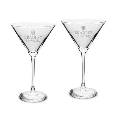 Bradley Set of 2 Martini Glass