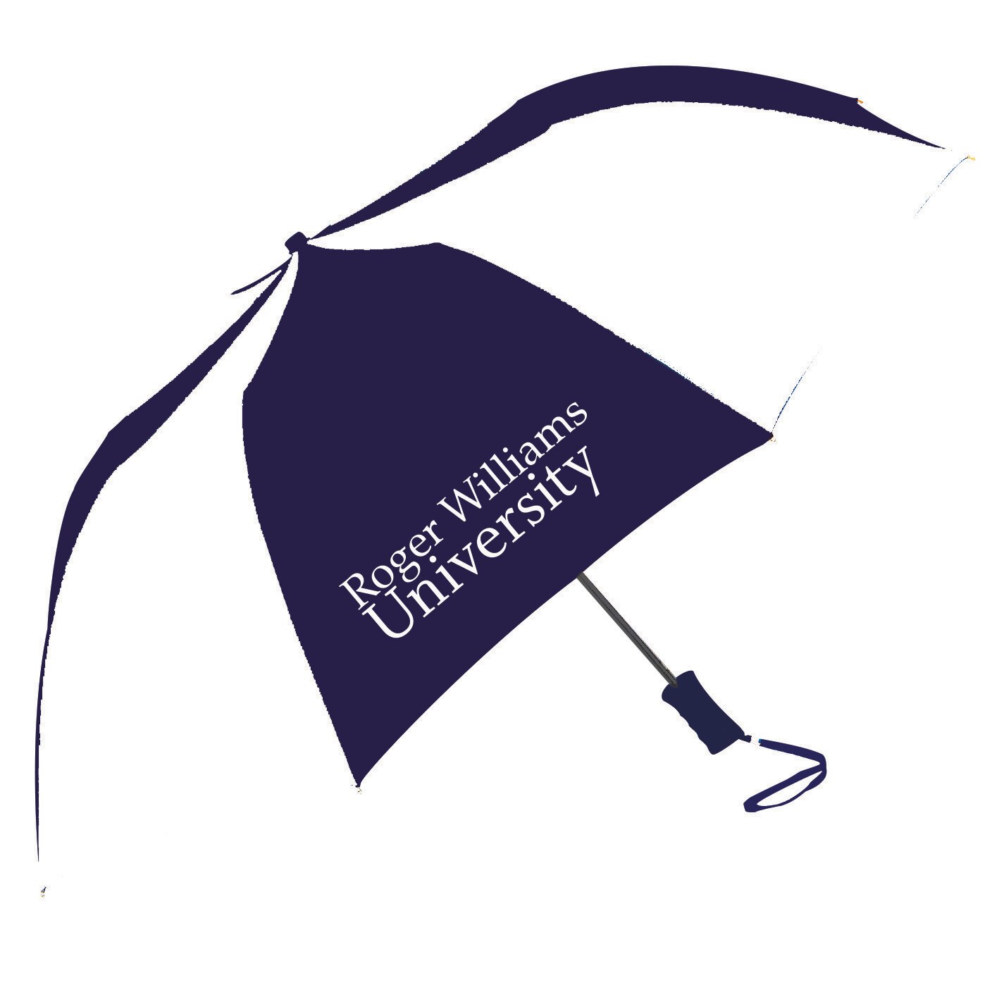 "The Sport" 2-Tone Emblematic Umbrella Automatic Folding 48" Coverage