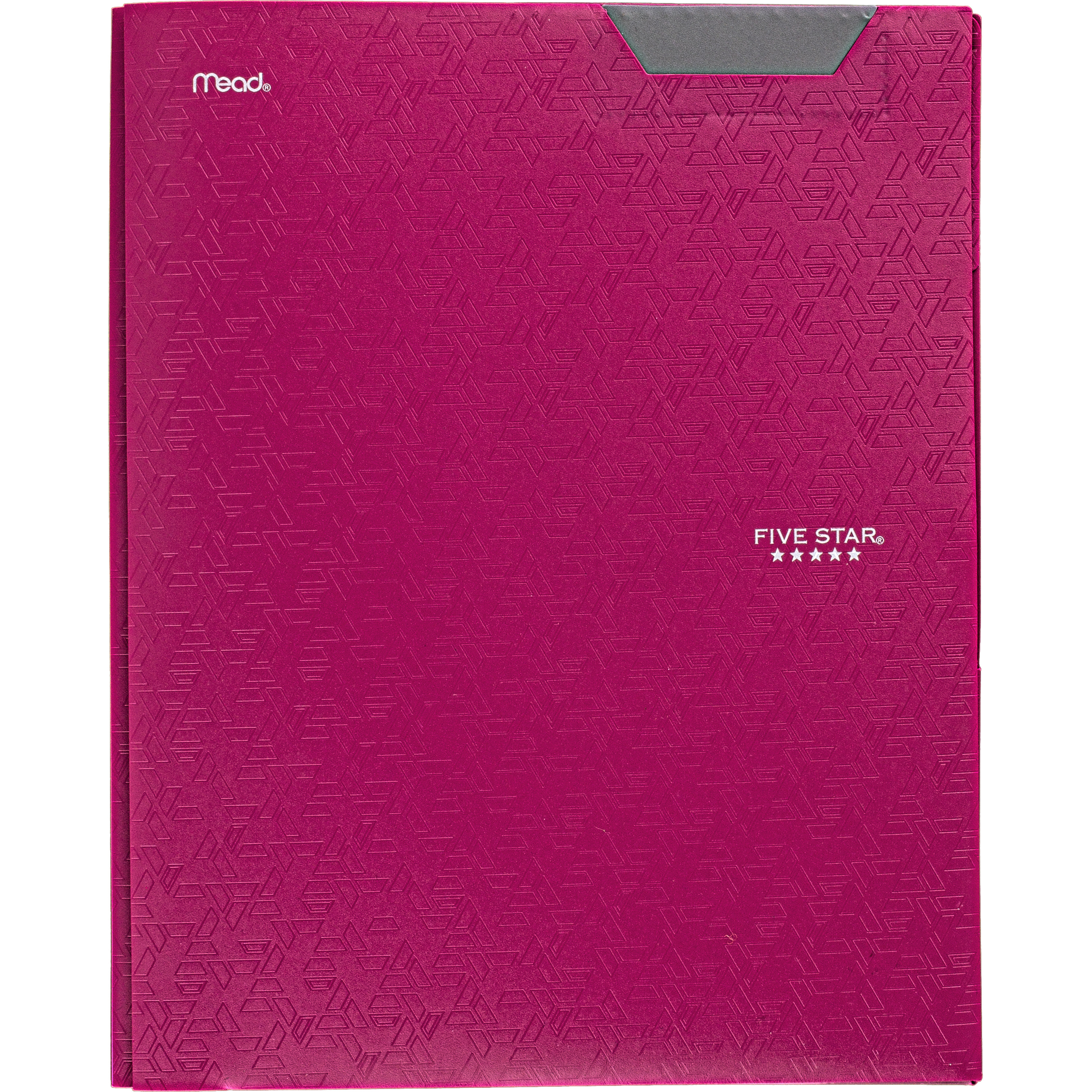 Five Star Active 2 Pocket, 3 Hole Punched, Orange Folder