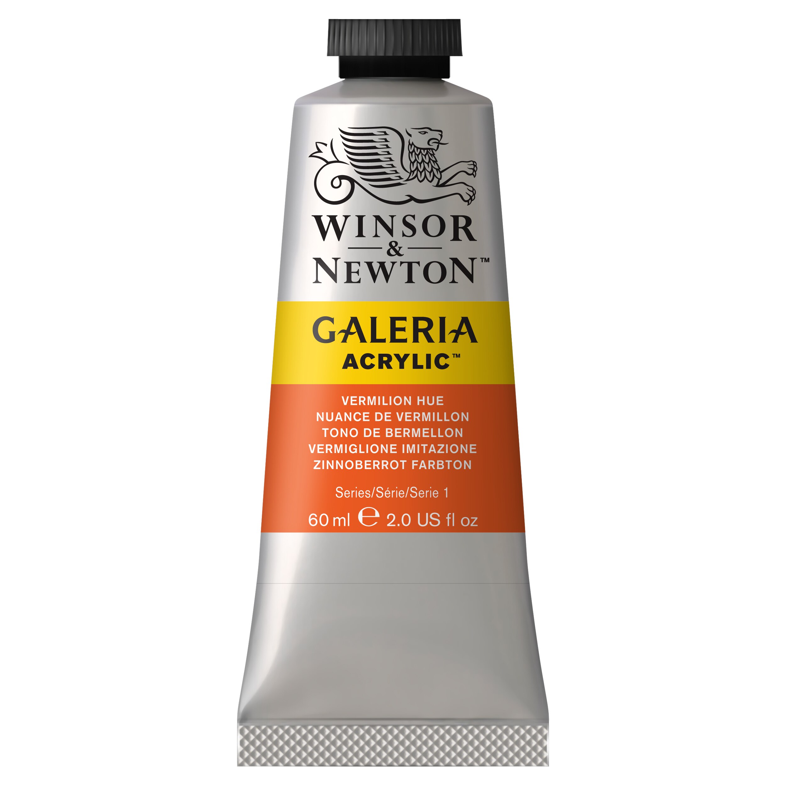 Winsor & Newton Galeria Acrylic Paint, 60ml, Vermillion Hue