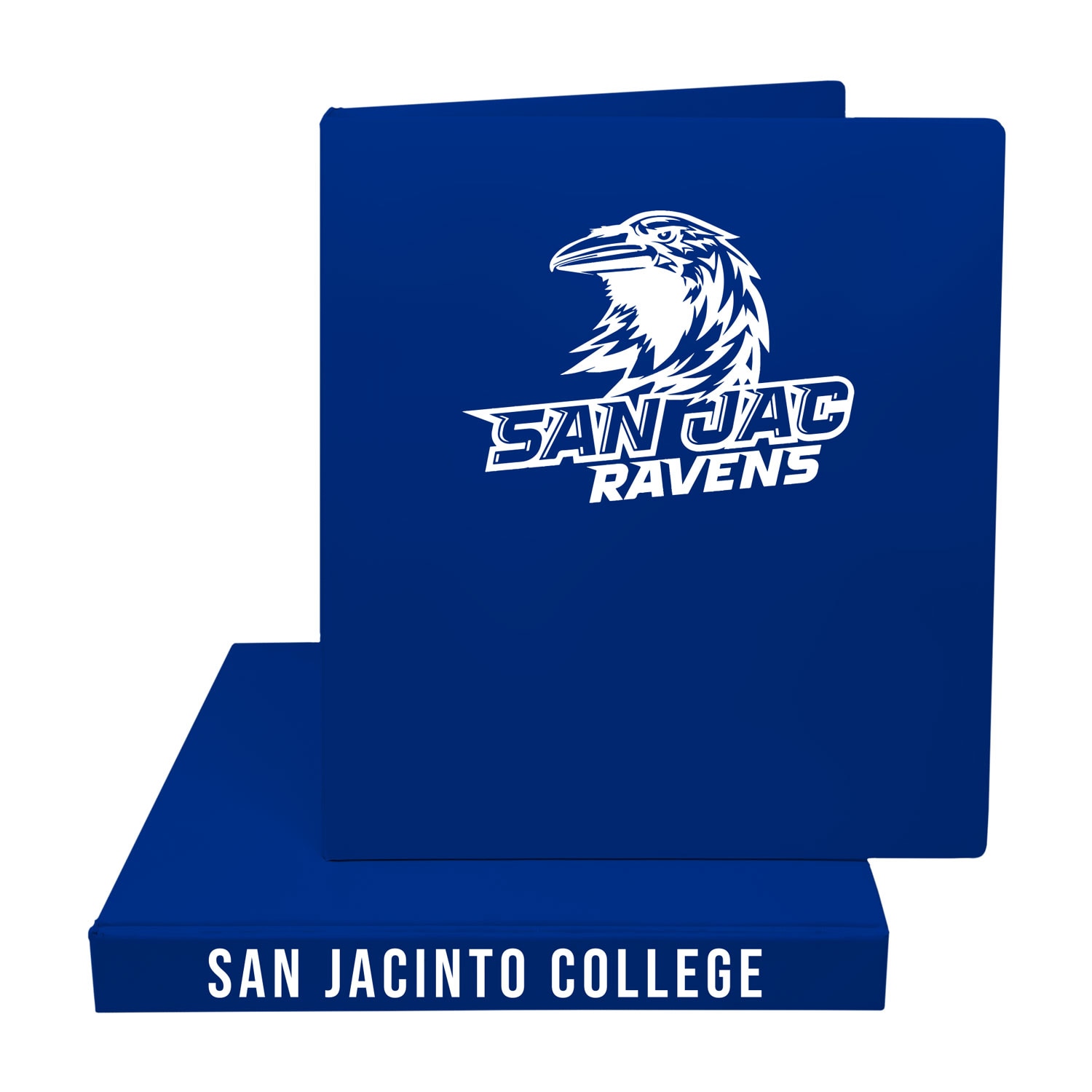 1" Imprinted Binder Mascot