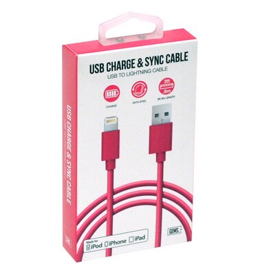 GEMS Lightning Cable Pink