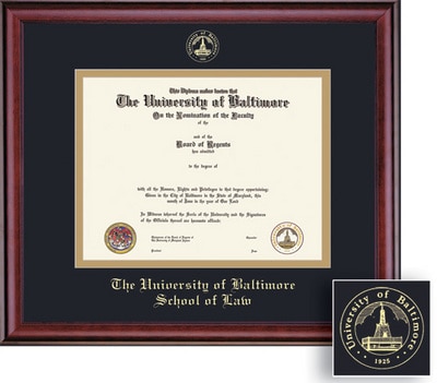 Framing Success 12 x 15 Classic Gold Embossed School Seal Law Diploma Frame