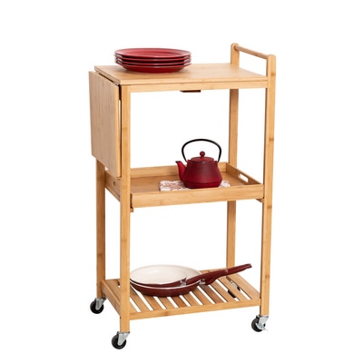 Bamboo Kitchen Cart