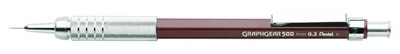 Pentel Graph Gear 500 Pencil - 0.5 mm Black Barrel