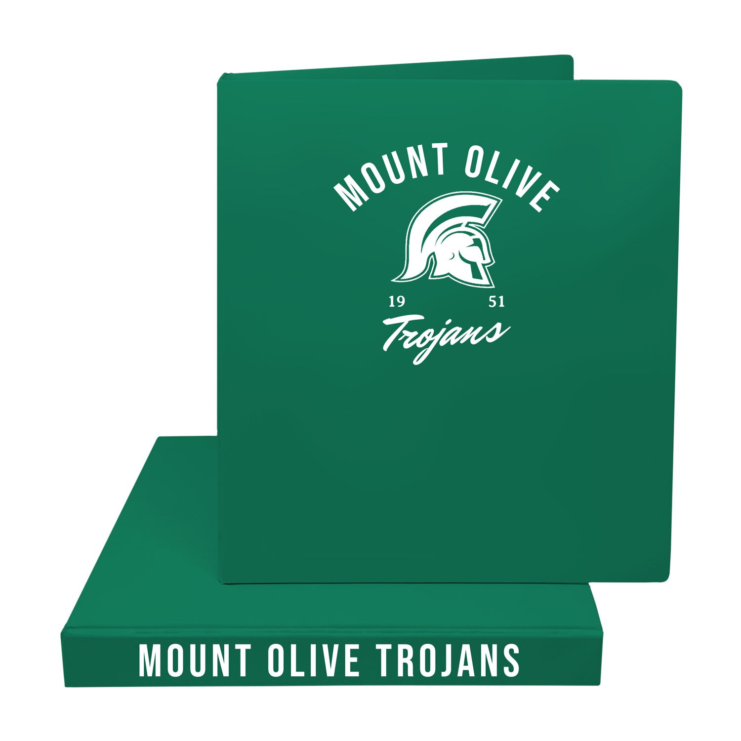 1" Imprinted Binder Mascot