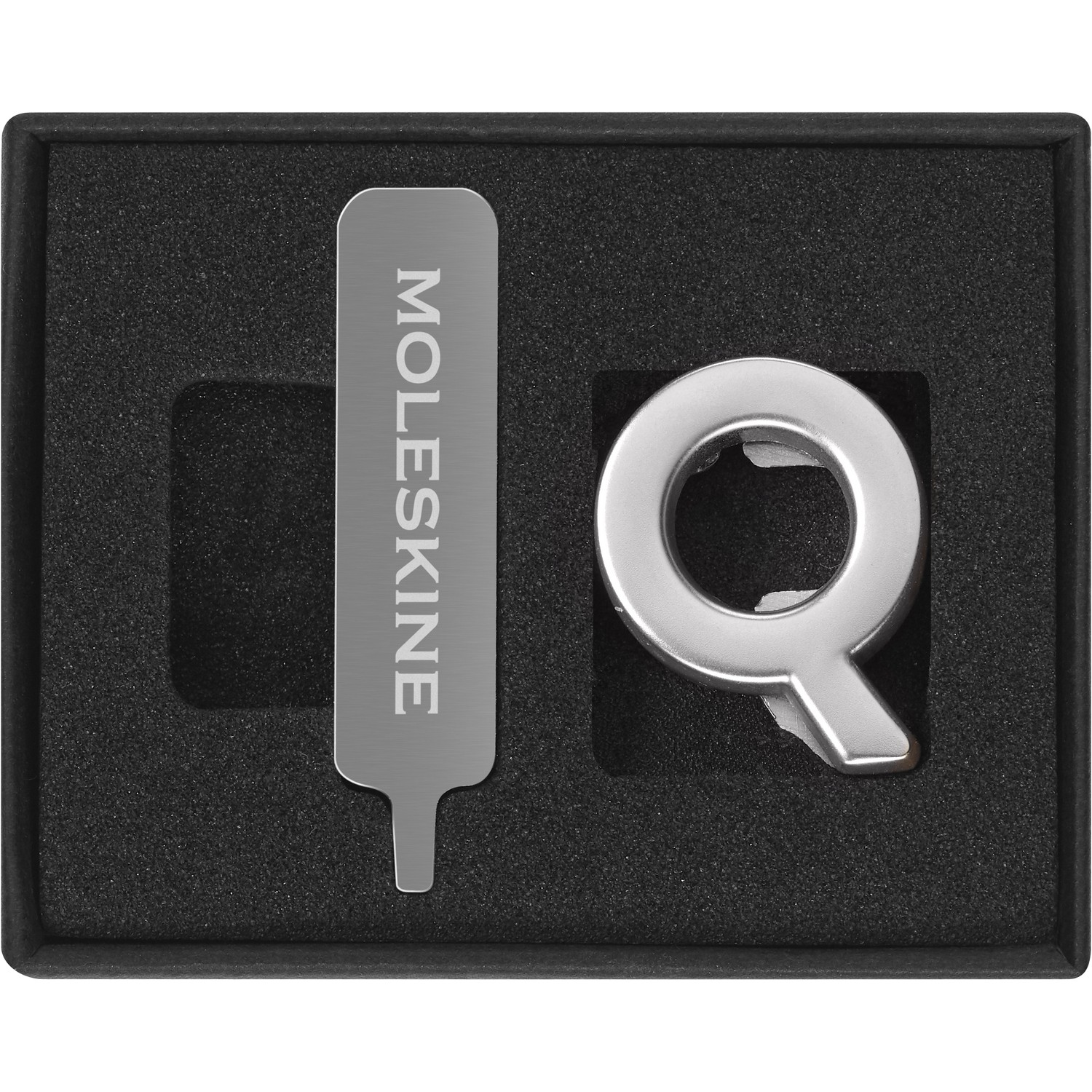 MOLESKINE PINS Q SILVER