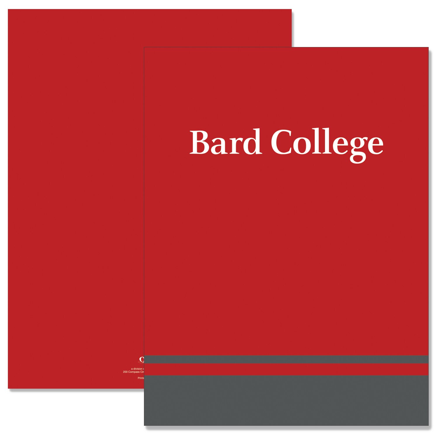 Pocket Folder School Name 9x12