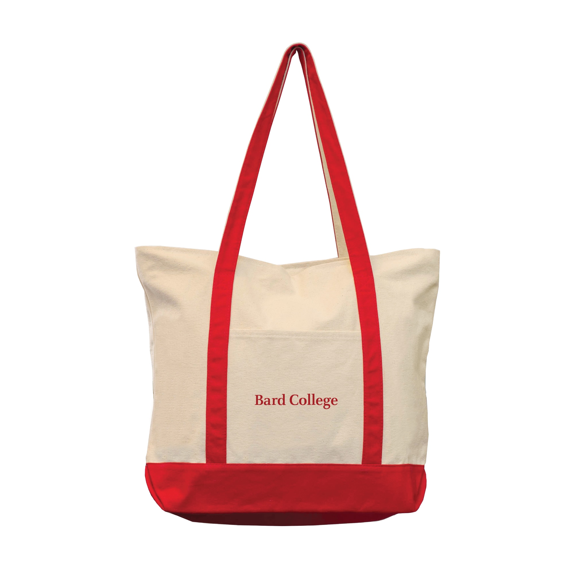 Bard College CTPZLG LG Canvas 12oz Tote Zip Top