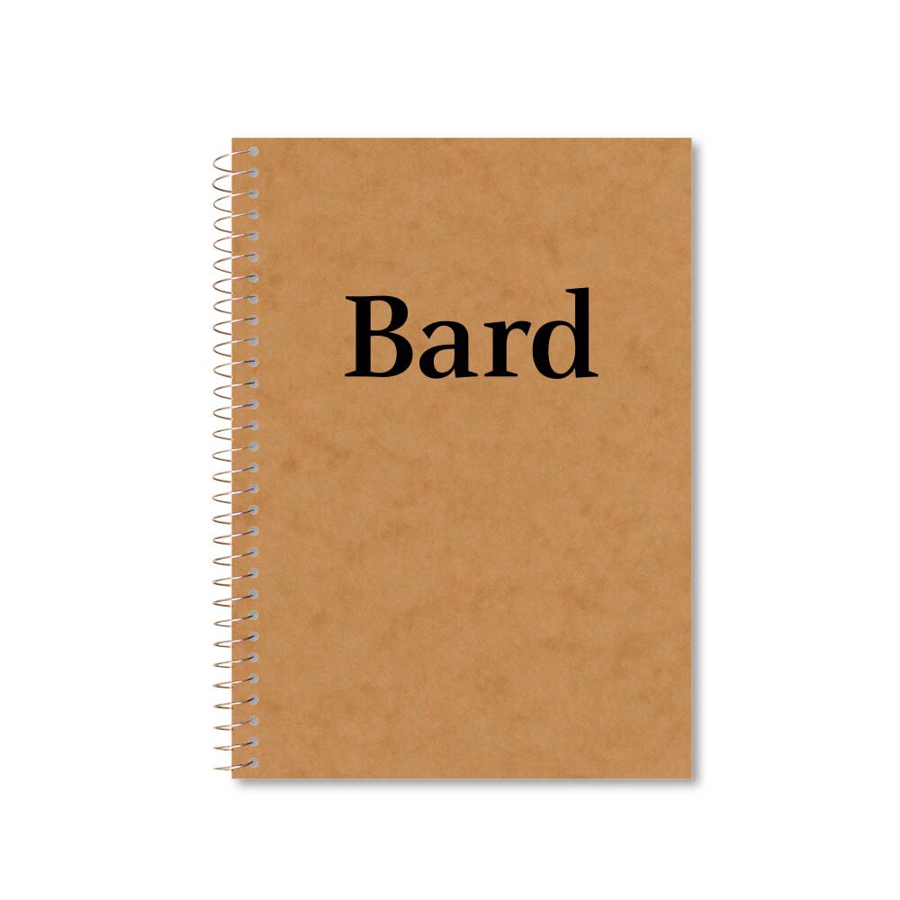 Roaring Premium 3 Subject 9.5 x 6.5 Notebook, College Ruled 20lb Paper, Pressboard Foil Cover