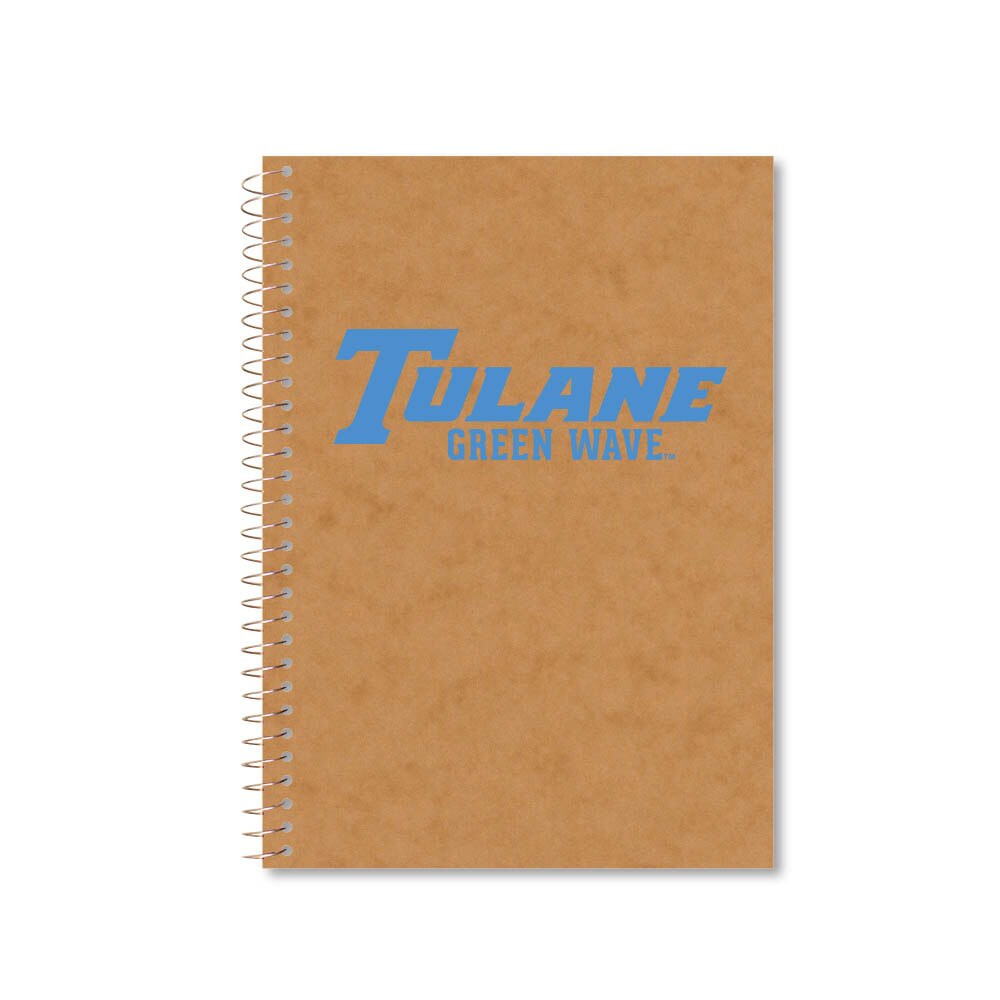 Roaring Premium 3 Subject 9.5 x 6.5 Notebook, College Ruled 20lb Paper, Pressboard Foil Cover