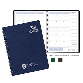 Payne 25-26 Imprinted Academic Monthly Planner 8.5