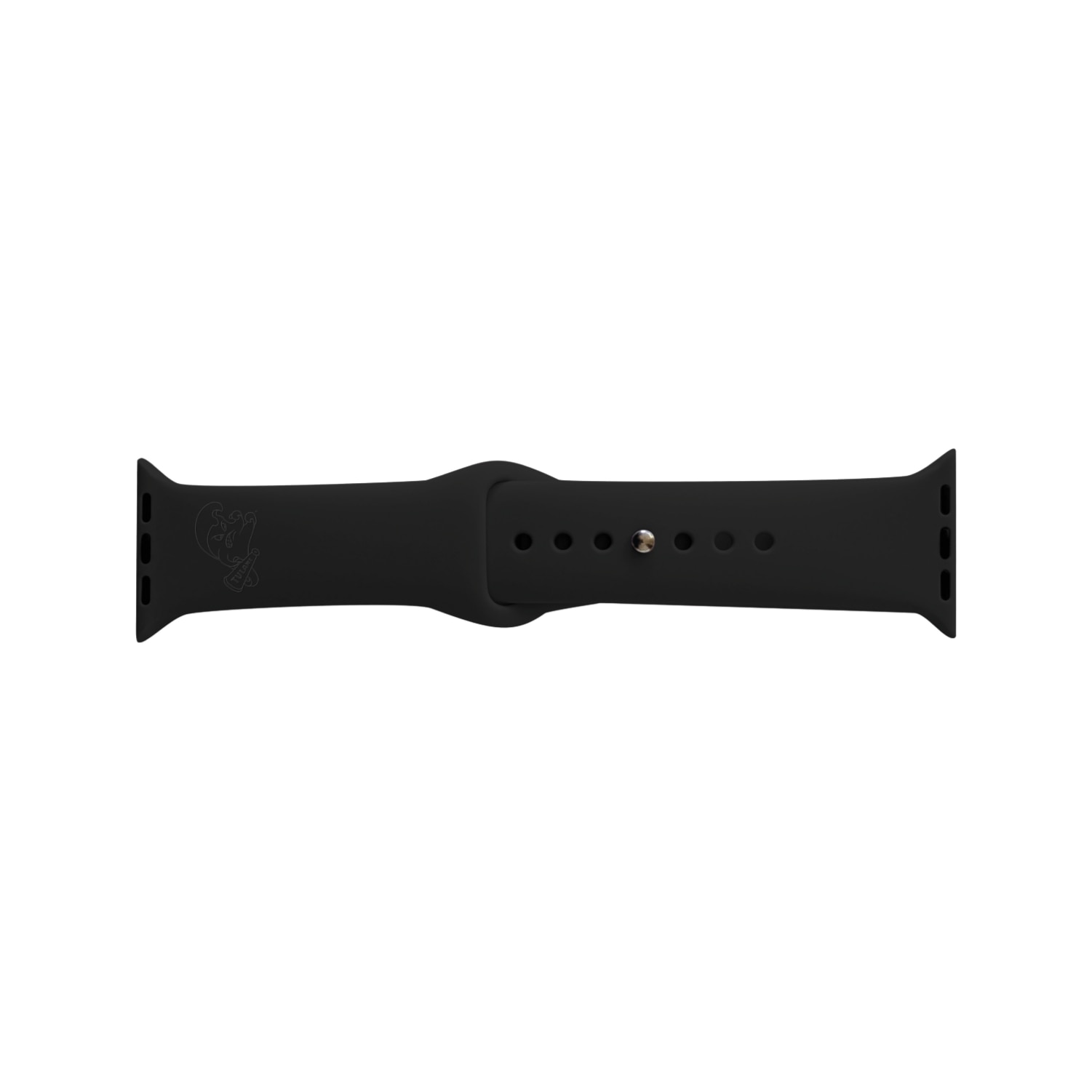 Tulane University V4 - Apple Watch Wrist Band, 42/44mm, Black Matte, Classic V1