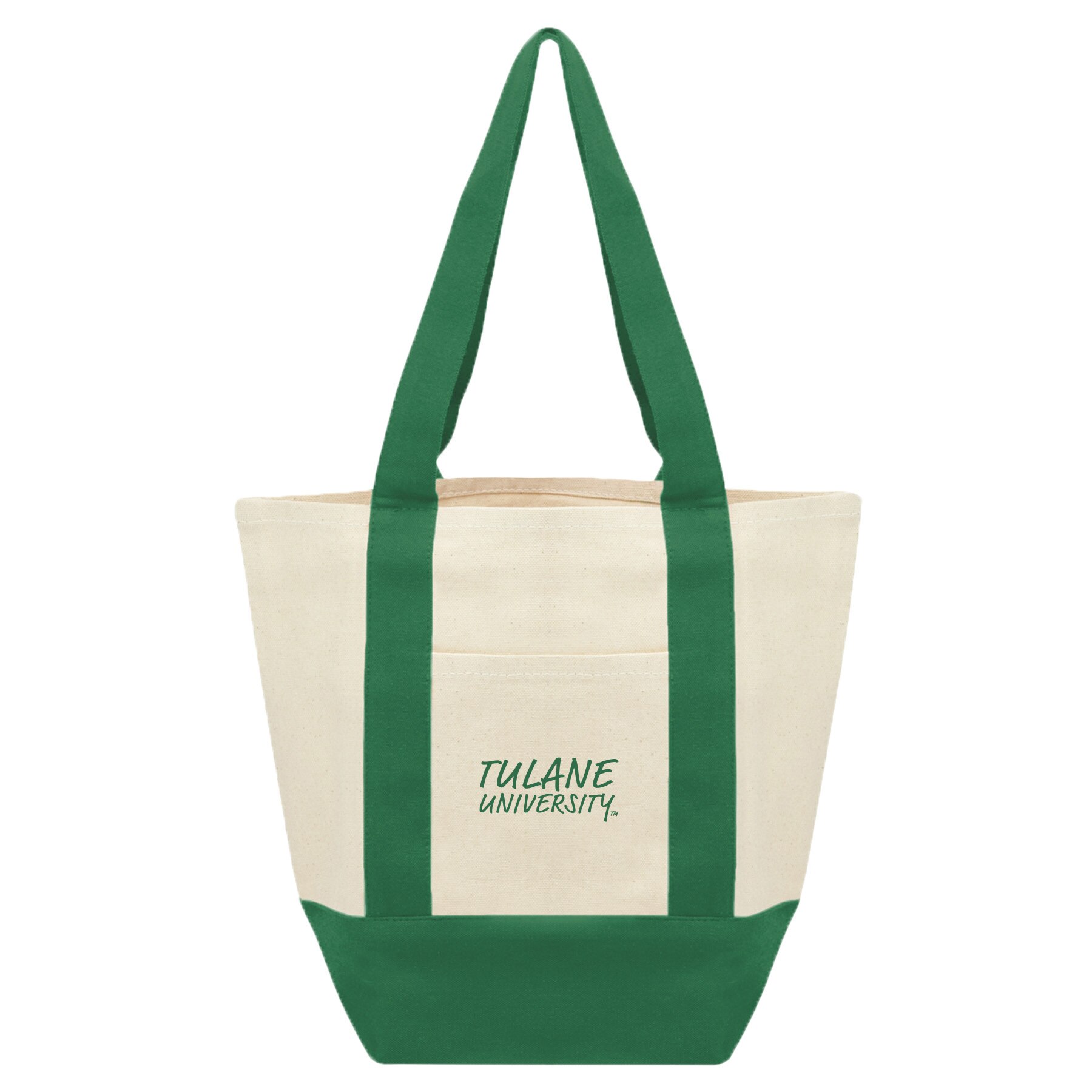 Tulane Green Wave Mini Canvas Tote