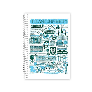 Emblematic Julia Gash One Subject College Ruled Journal