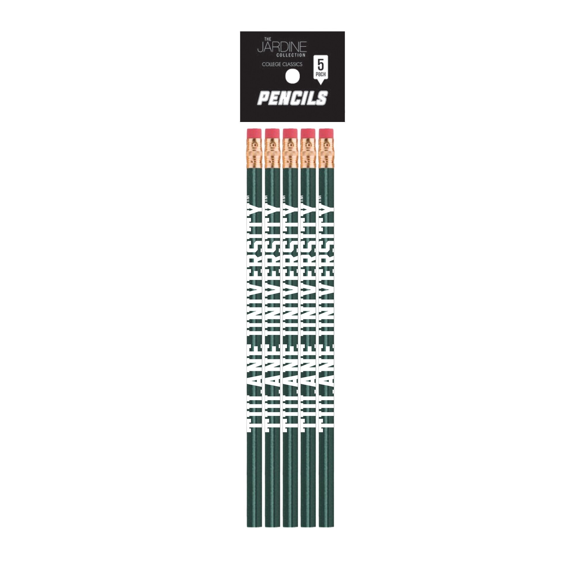 Emblematic Pencil 5pk School Name