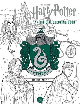 Harry Potter: Slytherin House Pride: The Official Coloring Book: (Gifts Books for Harry Potter Fans  Adult Coloring Books)