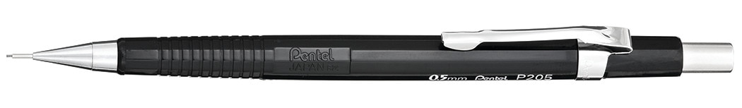 Pentel Sharp Mechanical Pencil, .5mm, Black