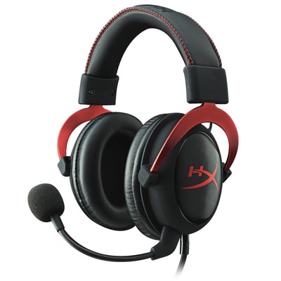 HYPERX CLOUD II HEADSET RED