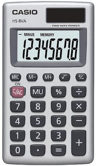 caravan Brandweerman overhemd Casio HS-8V Basic Calculator | Texas A&M University Official Bookstore