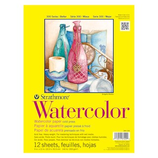 Watercolor Pad 9x12