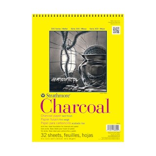 Strathmore Charcoal Paper Pad, 300 Series, 9
