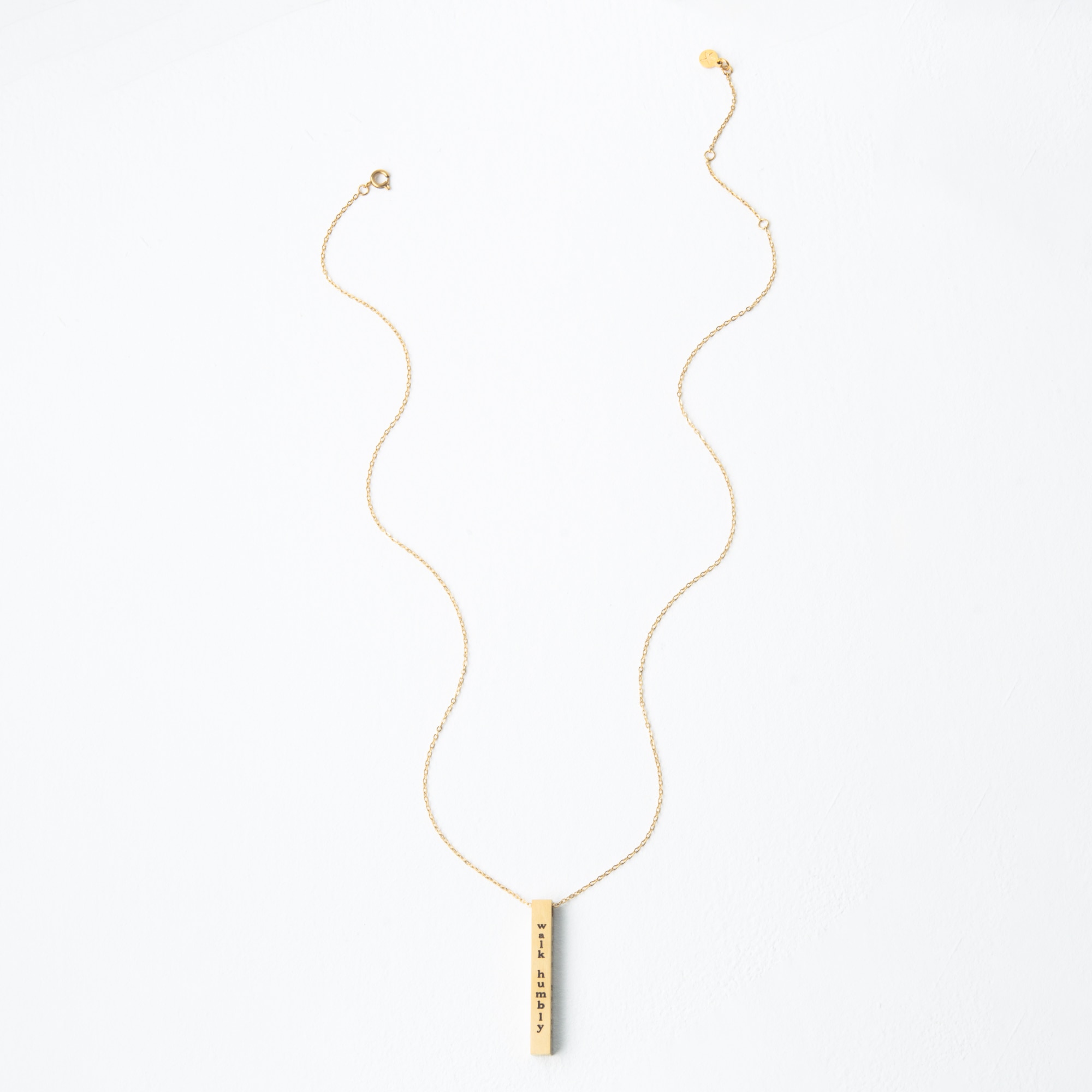 Starfish Project Justice Gold-Gold Bar Necklace