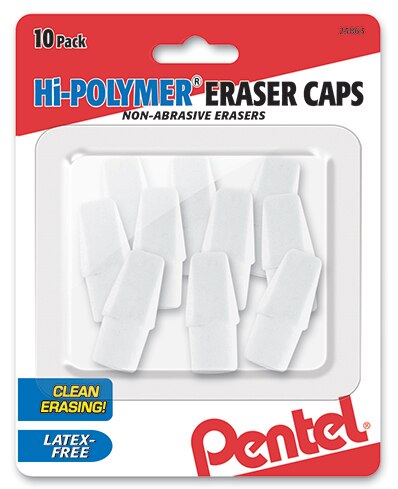 Hi Polymer Eraser Caps