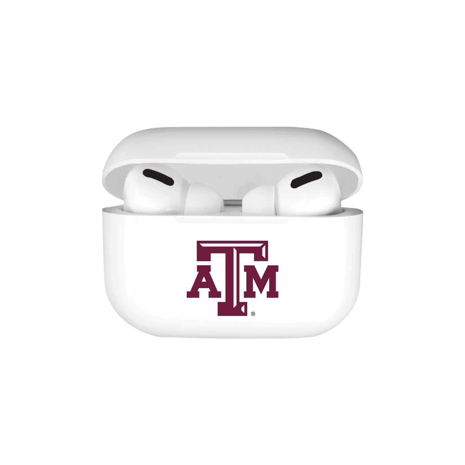 Texas A&M University TPU Airpods Case, Classic