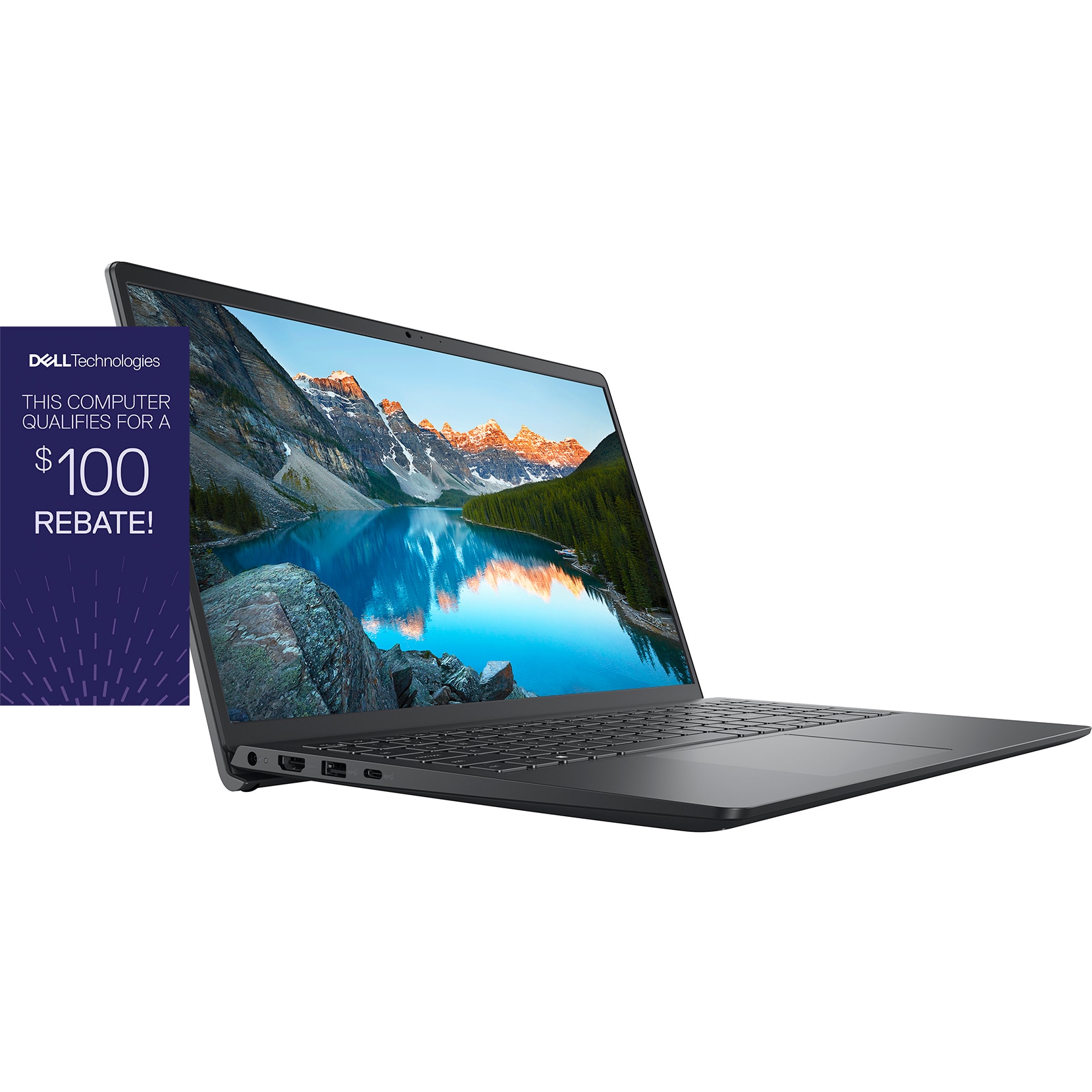 Dell Inspiron 15 3530 Laptop i3-1305U/8/512GB Carbon Black BTS 2025 SDF Good