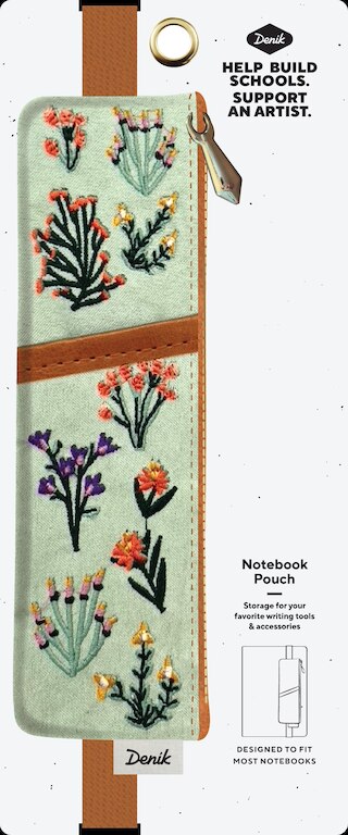 Denik Petite Blooms Notebook Pouch