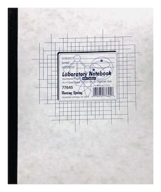 Lab Book Side Open Carbon 50 Sets