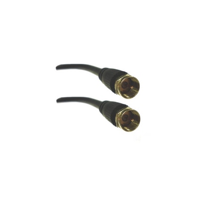 Professional Cable 25 Foot RG6 F Connector to F Connector Coaxial Cable