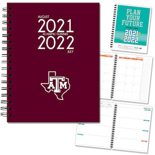 Texas A&M 20-21 7x9 Hard Cover Planner