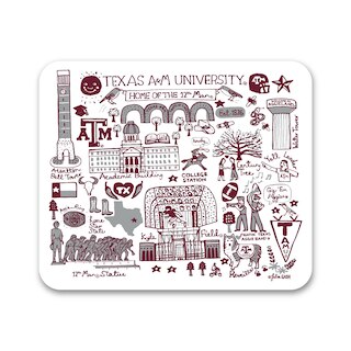 Julia Gash Cityscape Mouse Pad