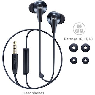 TCL ELIT300 Blue Headphones