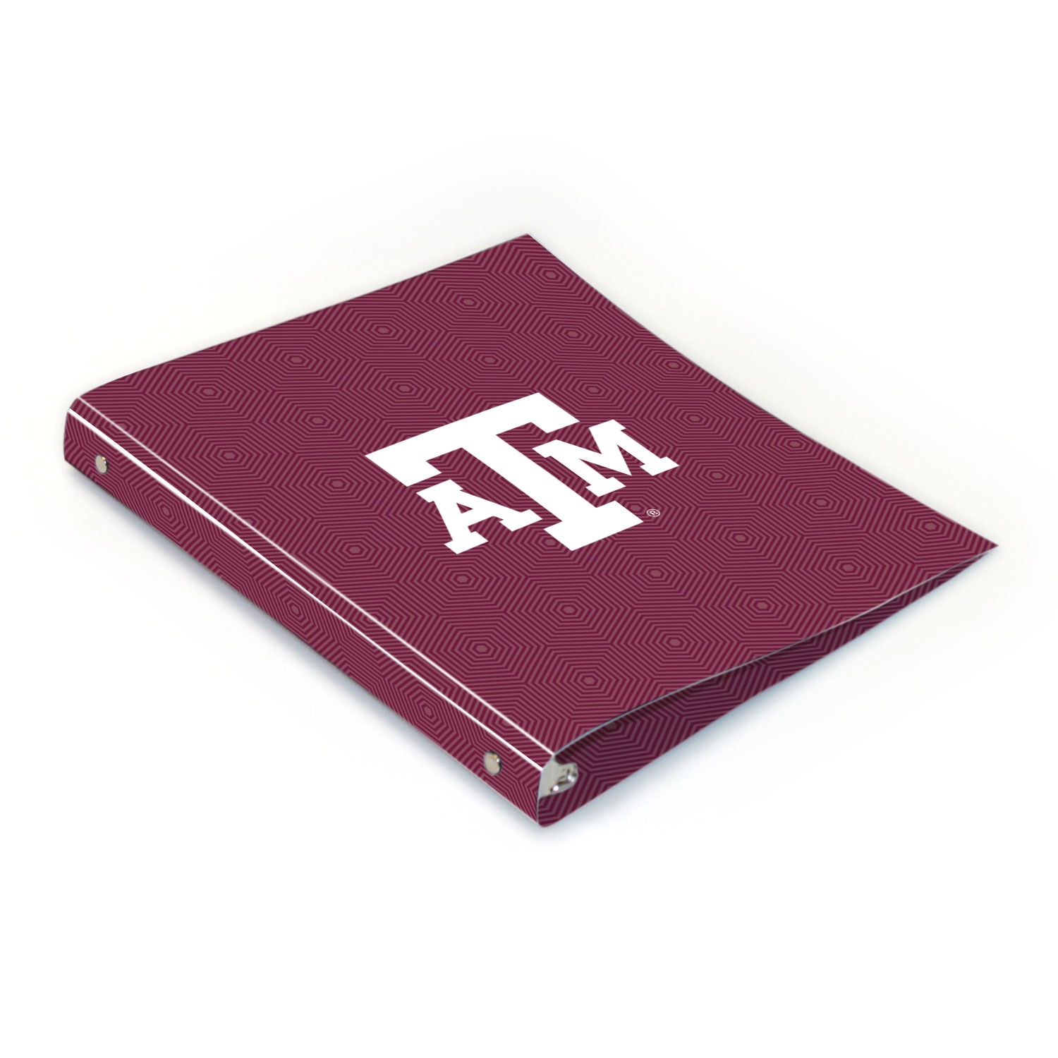 Texas A&M Full Color 2 sided Imprinted Flexible 1" Logo 1 Binder 10.5" x 11.5"