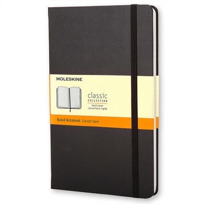 Moleskine Classic Notebook Ruled Hard Cover