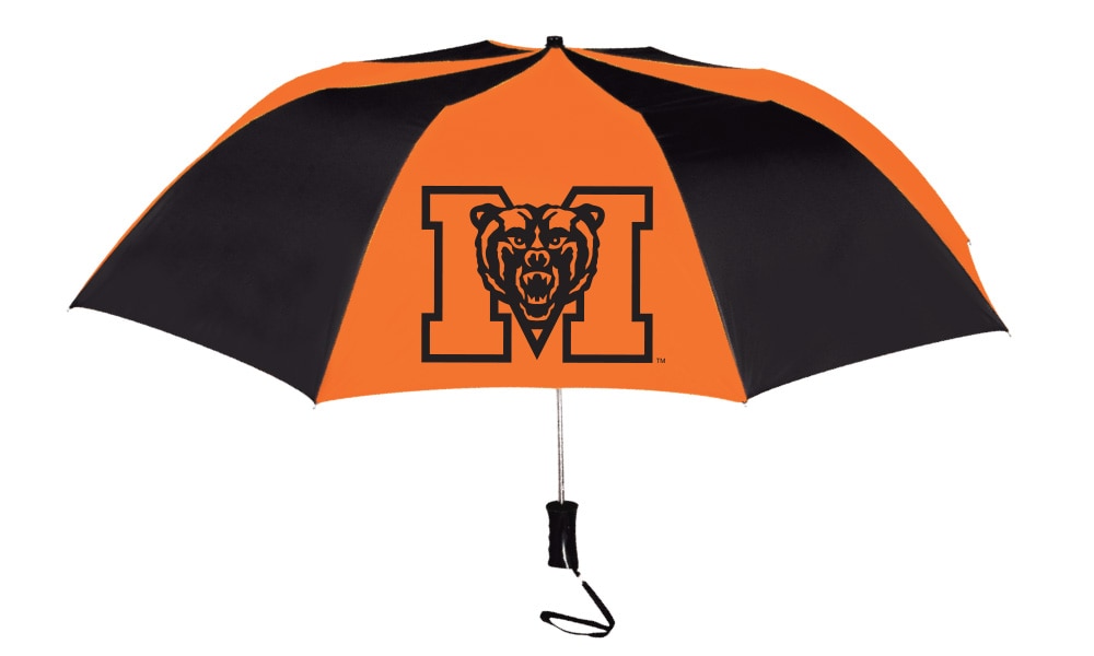 Mercer "The Sport" 2-Tone Emblematic Umbrella Automatic Folding 48" Coverage