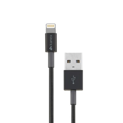 Kanex 4 Lightning to USB Charge and Sync Cable in Black