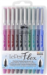 Le Pen Flex 10pc Set, Primary Colors