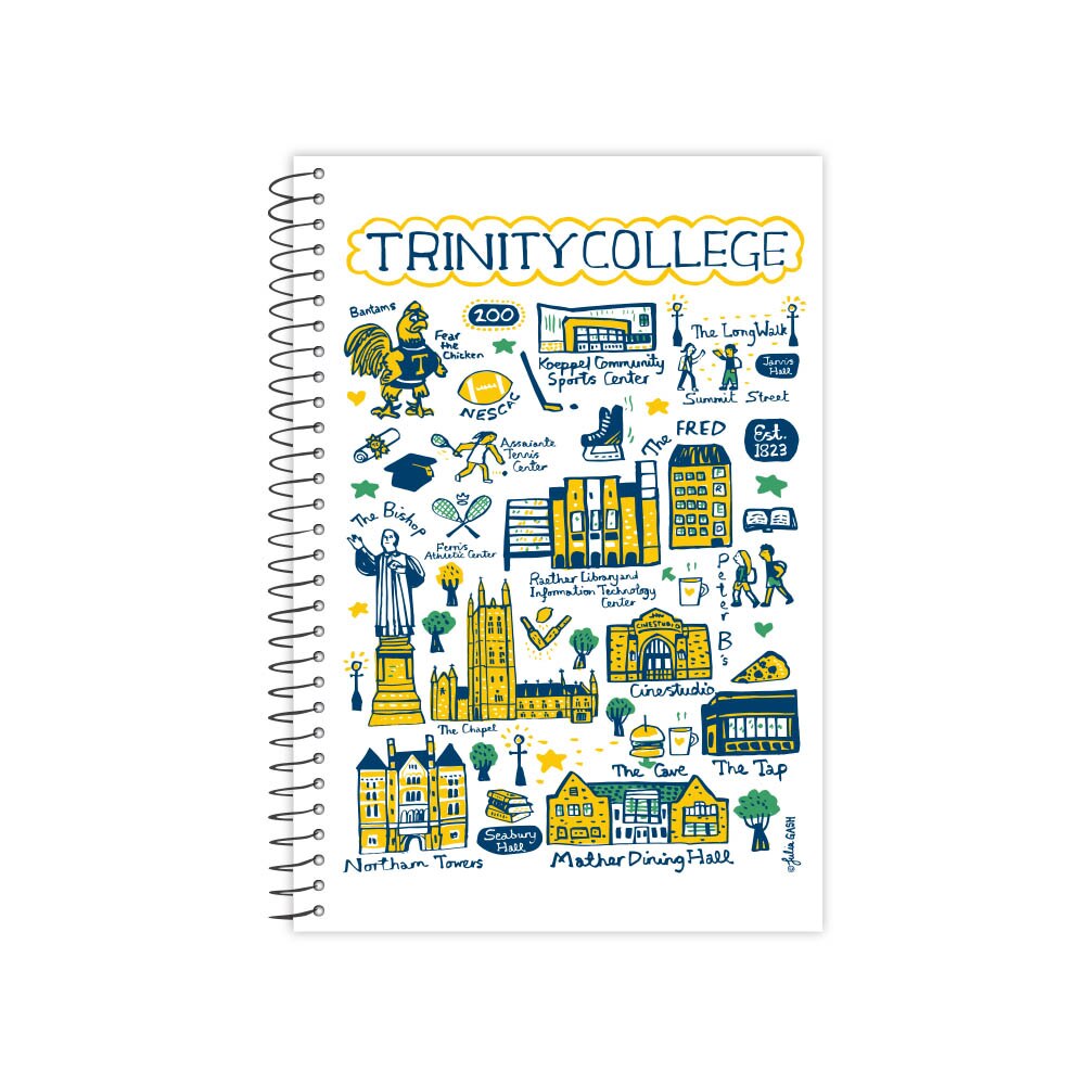 Emblematic Julia Gash One Subject College Ruled Journal