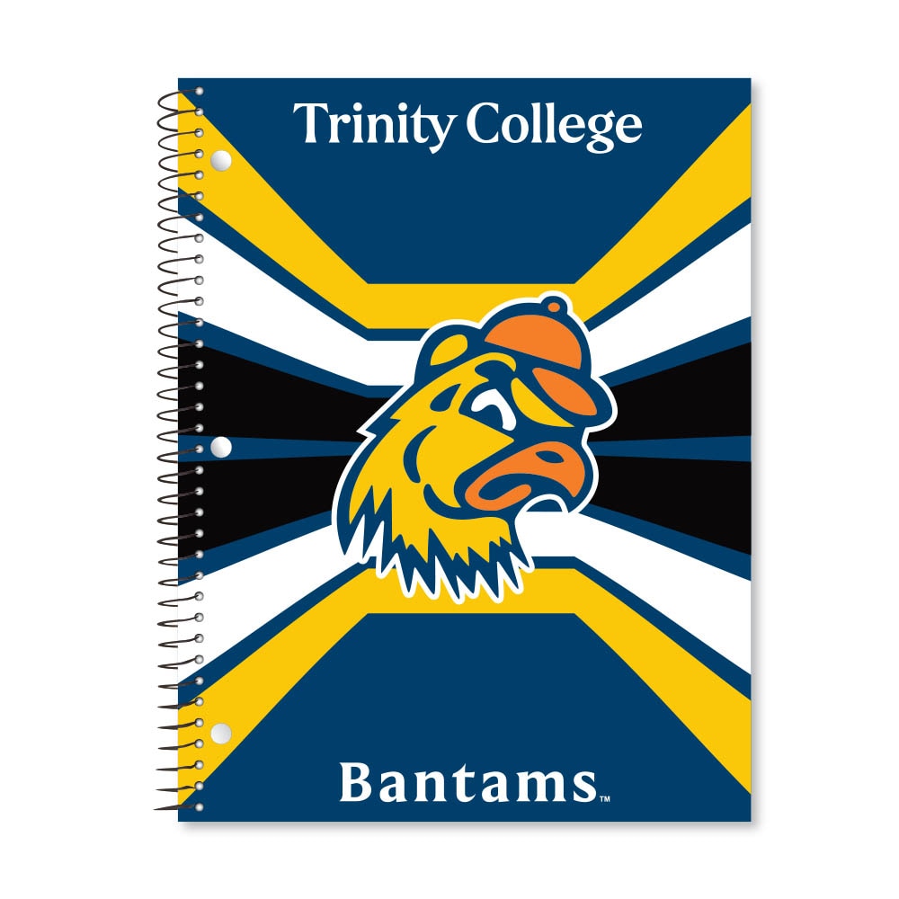 Digi Color Warp 1 Subject 11"x8.5" 70 Count College Ruled Spiral Notebook