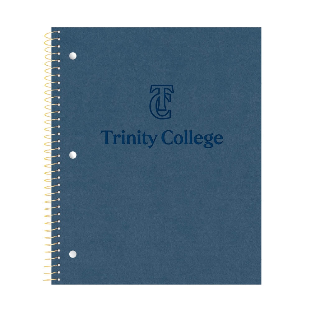 Roaring Premium 1 Subject Notebook 8.5x11 College Ruled 20lb Paper Impressions Leatherette Burnish Cover