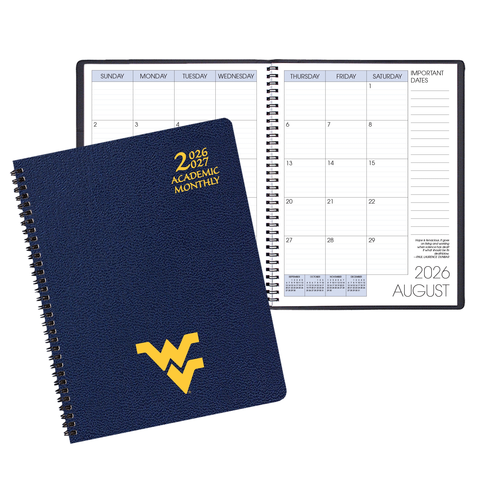 Payne '26-'27 Imprinted Academic Monthly Planner