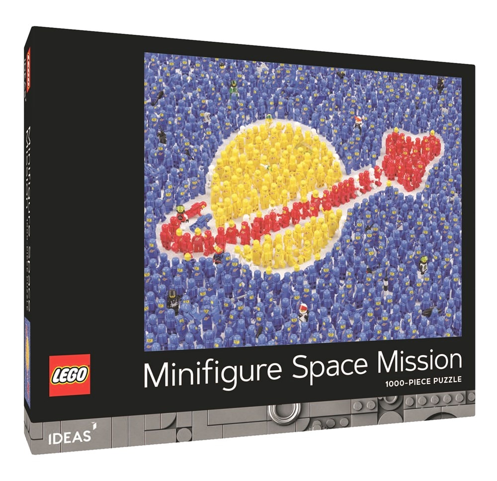 LEGO IDEAS Minifigure Space Mission 1000-Piece Puzzle