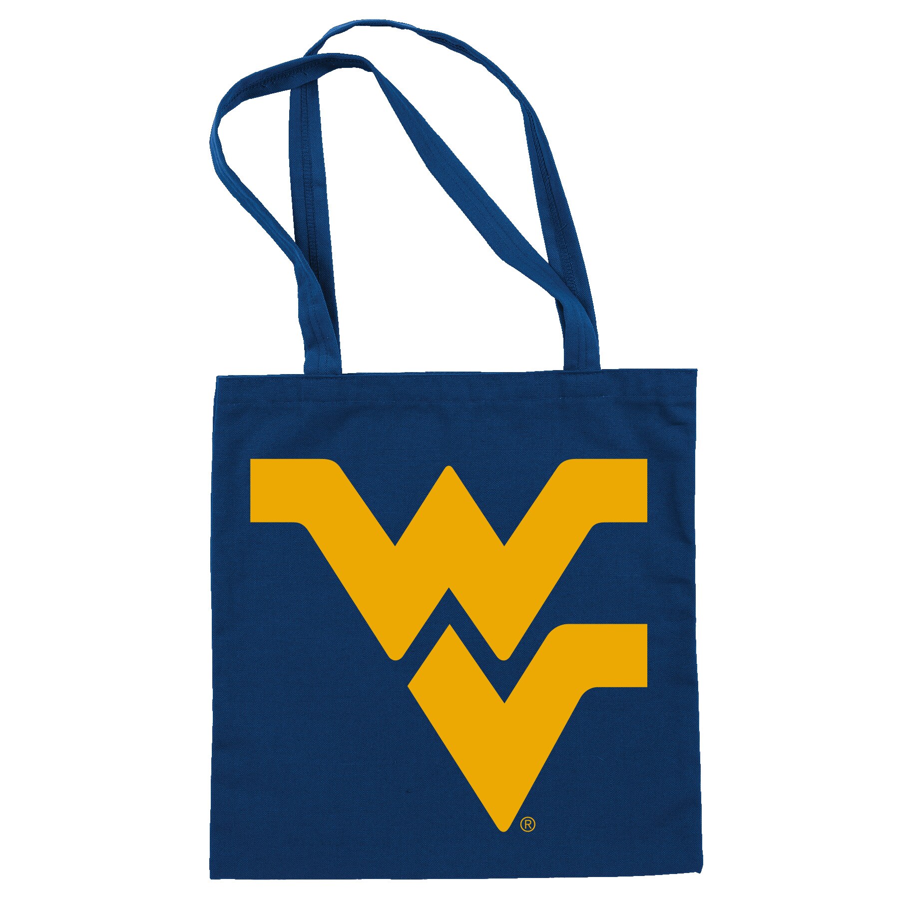 West Virginia Mountaineers Color Canvas Tote