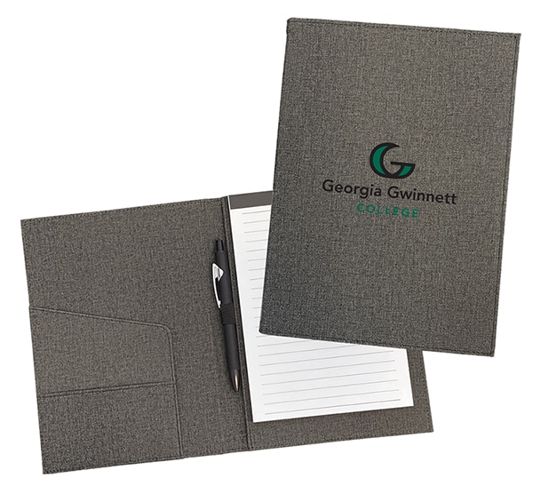 Imprinted Padfolio with Notepad