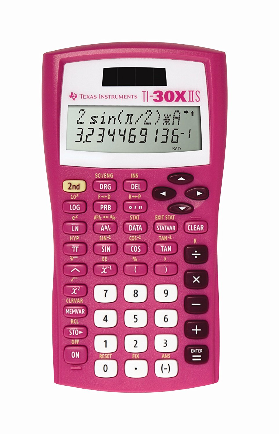 Texas Instruments TI-30XIIS Scientific Calculator (Pink)