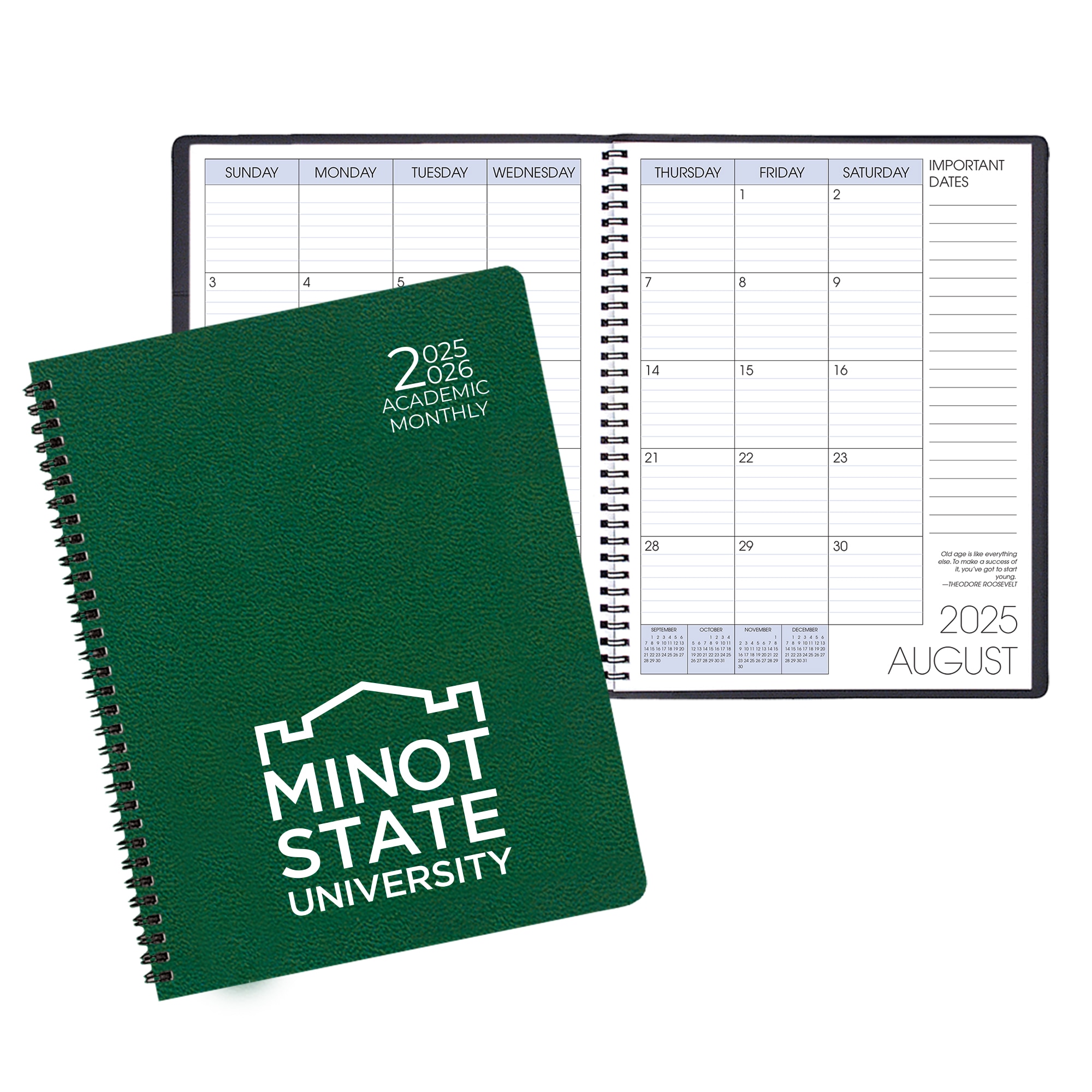 Payne 25-26 Imprinted Academic Monthly Planner 8.5"x11"